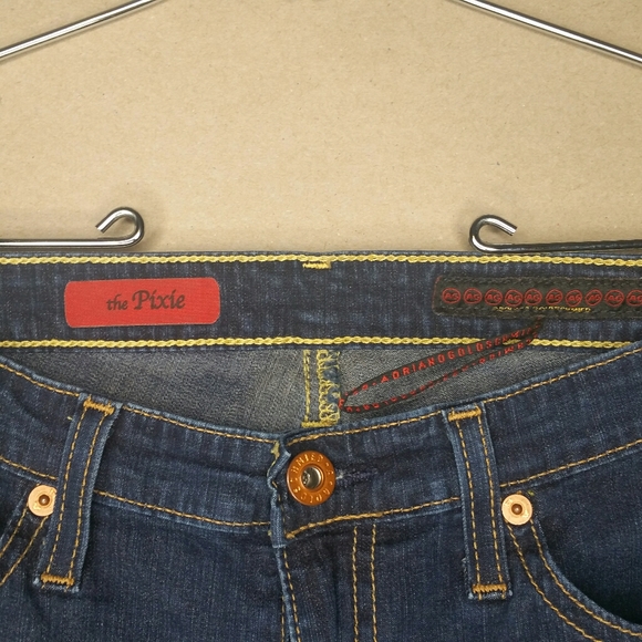 AG Adriano Goldschmied The Pixie Jeans 27R - Picture 4 of 9
